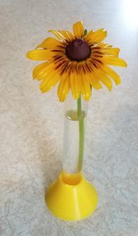 Test Tube Flower Vase 3D Printer Model