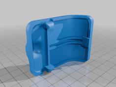 Hyundai Santa Fe Rear Seat Cover 3D Printer Model