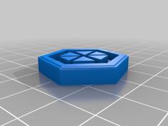 Johto League Badges 3D Printer Model