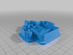 Tobor Cookie Cutter 3D Printer Model