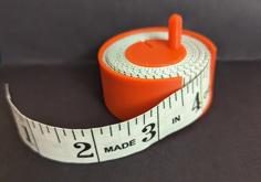 Tape Measure Spool – Customizable  And Print In Place 3D Printer Model