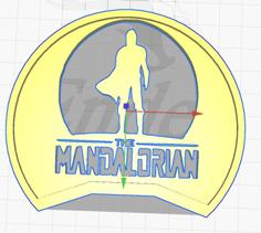 The Mandalorian Modular Disney Ear 3D Printer Model