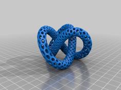 Torus Knot 3D Printer Model