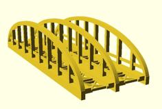 Train Bridges N-scale 3D Printer Model