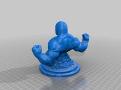 Muscular Diglett But Hes The Rock 3D Printer Model