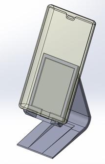 Phone Stand (no Support Needed) 3D Printer Model