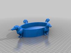 Dog Dish 3D Printer Model