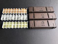 Combat Commander Storage Boxes 3D Printer Model