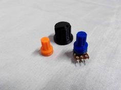 Knob For Potentiometer 3D Printer Model