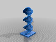 [updated] DNA Model Added Hydrogen Bonds 3D Printer Model