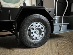 Alternate Front Wheel For The Ikarus 260 Model 1:12 From Deagostini 3D Printer Model