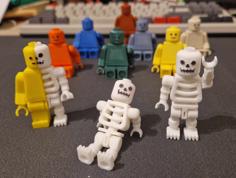 Lego Skeleton Figure – Print In Place 3D Printer Model