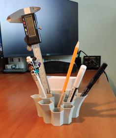 Pencil Holder 3D Printer Model