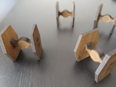 Laser Cut TIE Fighter