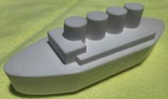 Basic Titanic 3D Printer Model