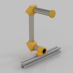 Modular Spool Holder 3D Printer Model