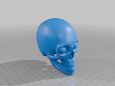 SKULL KEYCHAIN 3D Printer Model