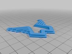 Wings Pendant Replica 3D Printer Model