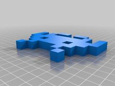 Pixel Art – OpenSCAD 3D Printer Model