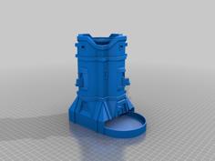 *OLD* Imperial Dice Tower 3D Printer Model