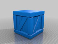 Storage Crate (Vase Mode) 3D Printer Model