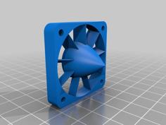 40mm, 30mm, & 80mm Fan Compressor Turbines 3D Printer Model