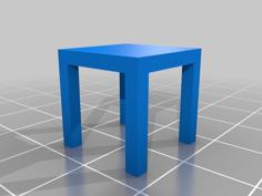 Dining Table 3D Printer Model