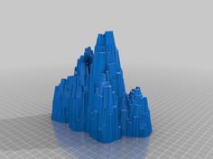 Heroscape Glacier (6 Hex) 3D Printer Model