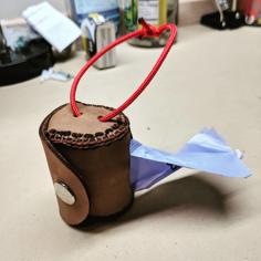 Laser Cut Poo Bag Dispenser