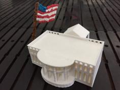 White House 3D Printer Model