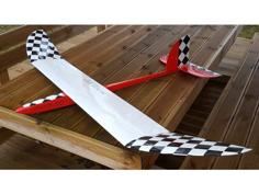 Laser Cut 2M Glider-Drawings And Tutorial. Do It Yourself At Home. RC Airplane 2M