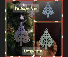 Vintage Tree Ornament 3D Printer Model