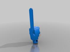 Ash’s Chainsaw Keychain 3D Printer Model