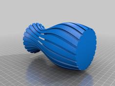 Spiral Flower Vase 3D Printer Model