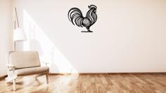 Rooster / Kohout Wall Or Table Decoration 3D Printer Model