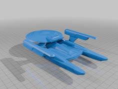 Star Trek Santa Ana Class Dunc Inc 3D Printer Model