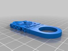 Spongebob Fidget Spinner Keychain 3D Printer Model