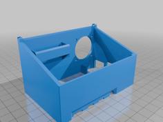 R-Pi 4 B Dumpster Fire Computer Case 3D Printer Model