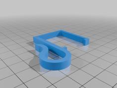 Composit Fense Clip For Christmas Light. 3D Printer Model