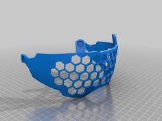 Perforated Visor For Halo Helmet 3D Printer Model