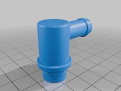 Lada Niva GPL Water Inlet 3D Printer Model