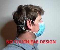 Surgical Mask Ear Saver 3D Printer Model