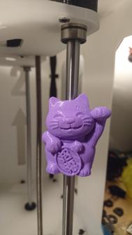 Lucky Cat Fridge Magnet 3D Printer Model