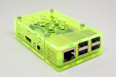 Laser Cut Raspberry Pi 3 Layer Case