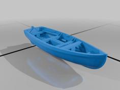 Royal Navy 16ft Dinghy 3D Printer Model