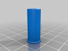 Conversion For Blank Revolver 9mm To Fit 6mm 3D Printer Model