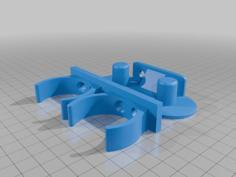 Kärcher WD Wandhalter Rohre 3D Printer Model