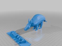 Aarvey The Aardvark 3D Printer Model