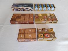 Saltfjord – Inserts For Fishing Tokens And Building Tiles Incl. Sleeves 3D Printer Model