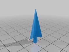 Three Edge Arrow Head 3D Printer Model